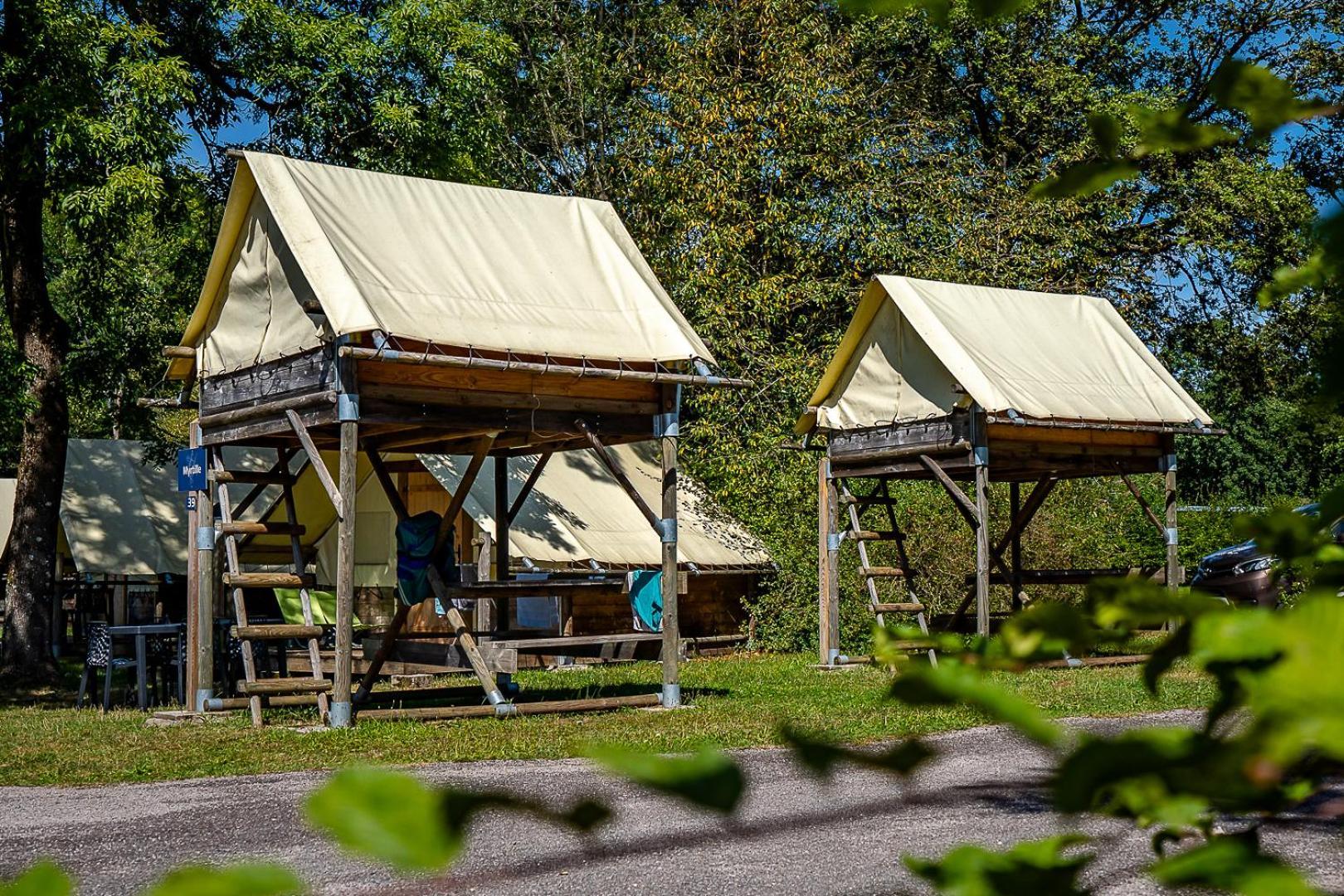 Camping Les Ballastieres - Vosges Du Sud Champagney Esterno foto
