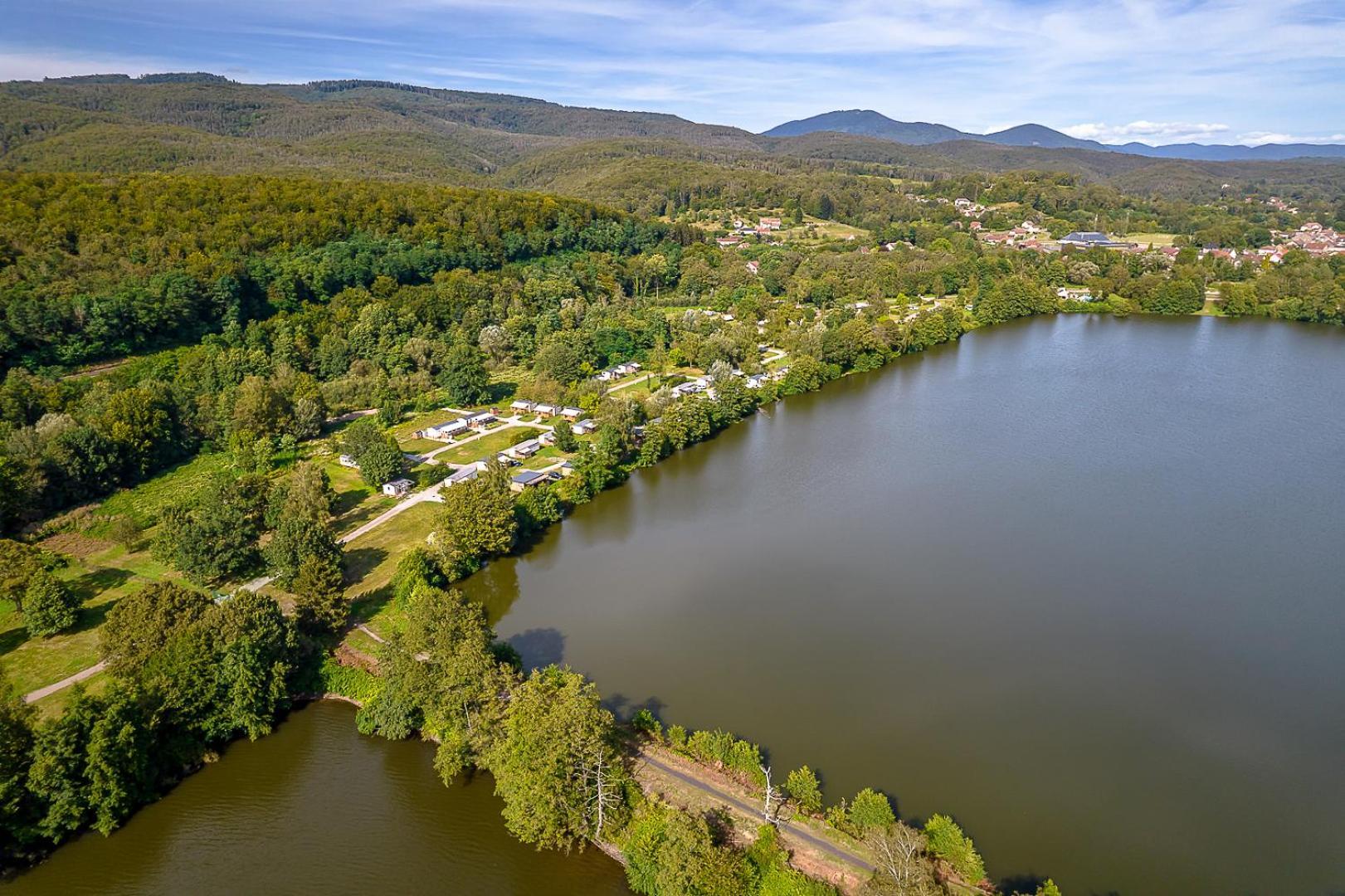 Camping Les Ballastieres - Vosges Du Sud Champagney Esterno foto