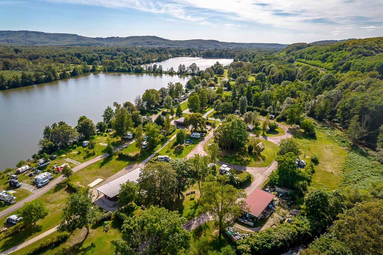 Hotel Camping Les Ballastieres - Vosges Du Sud Champagney Esterno foto