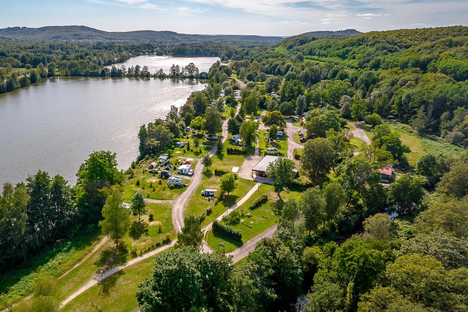 Hotel Camping Les Ballastieres - Vosges Du Sud Champagney Esterno foto