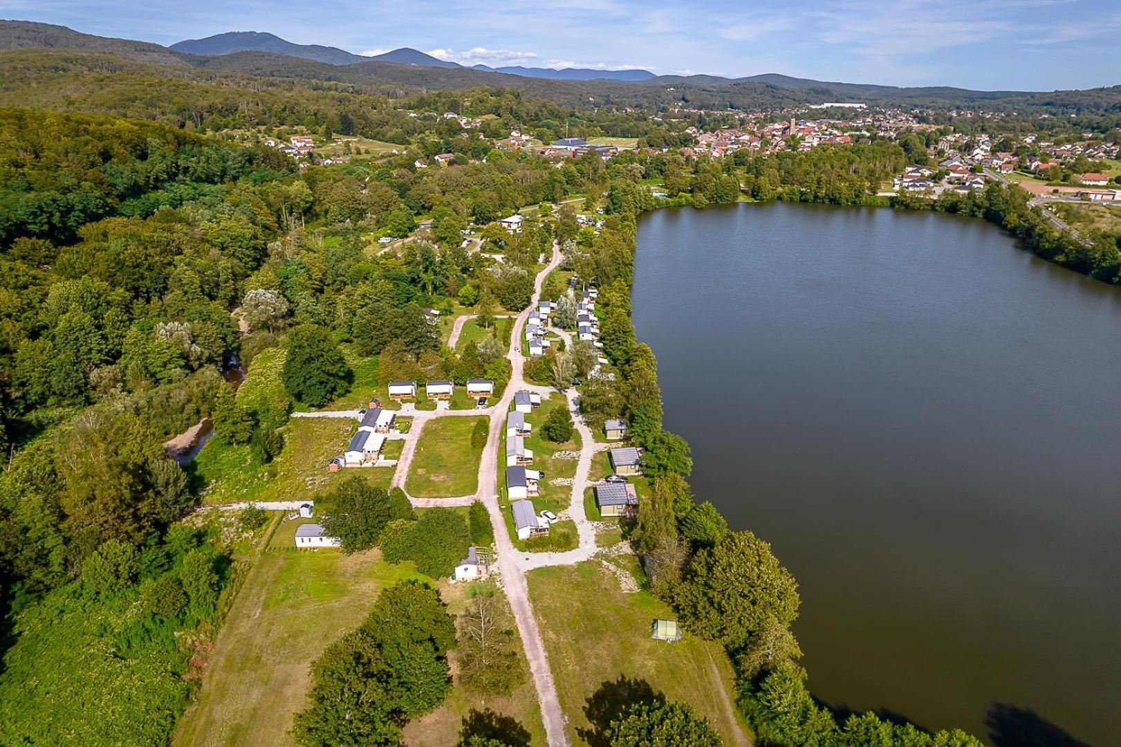 Camping Les Ballastieres - Vosges Du Sud Champagney Esterno foto