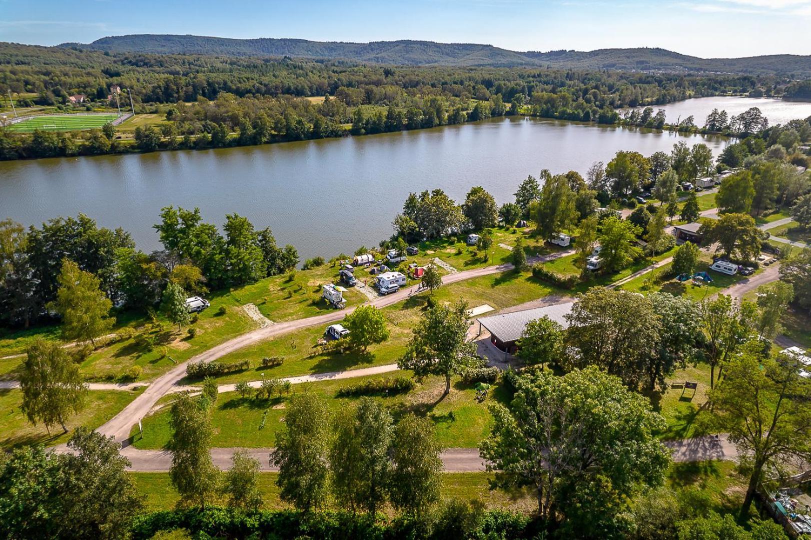 Hotel Camping Les Ballastieres - Vosges Du Sud Champagney Esterno foto