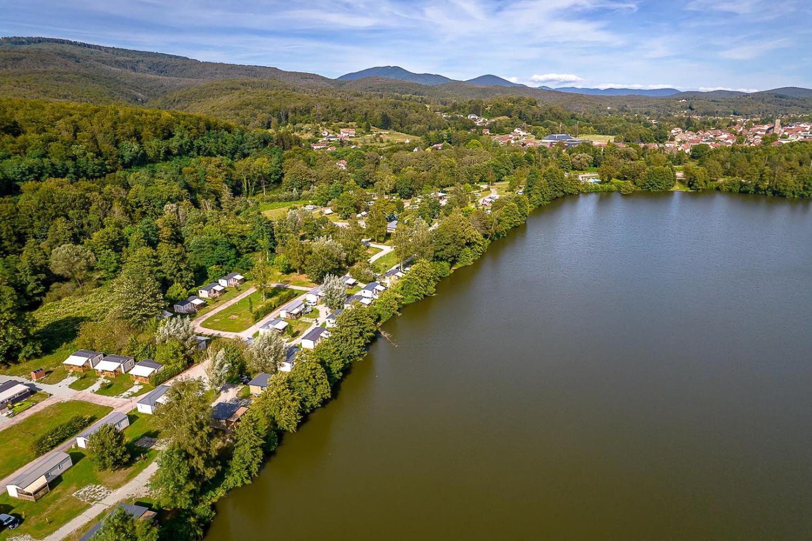 Camping Les Ballastieres - Vosges Du Sud Champagney Esterno foto